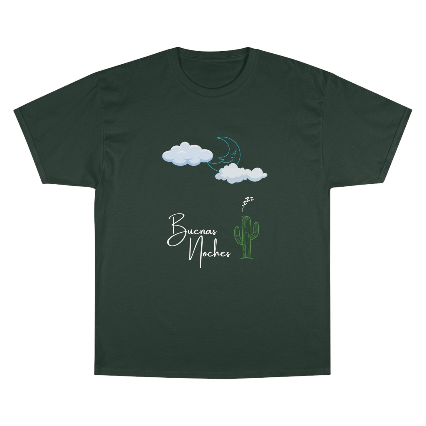 Buenas Noches "Sleeping Cactus" Champion Men's T-Shirt