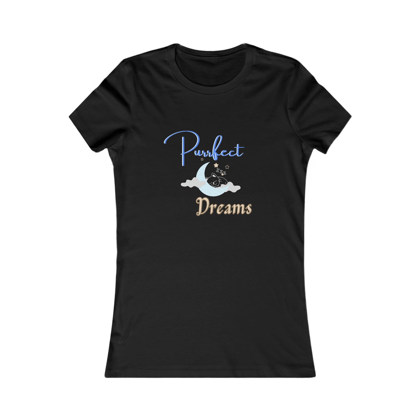 "Purrfect Dreams" Women's Comfy Sleep Shirt.