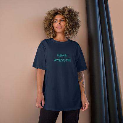 "Sleep is Awesome" Champion Men's T-Shirt