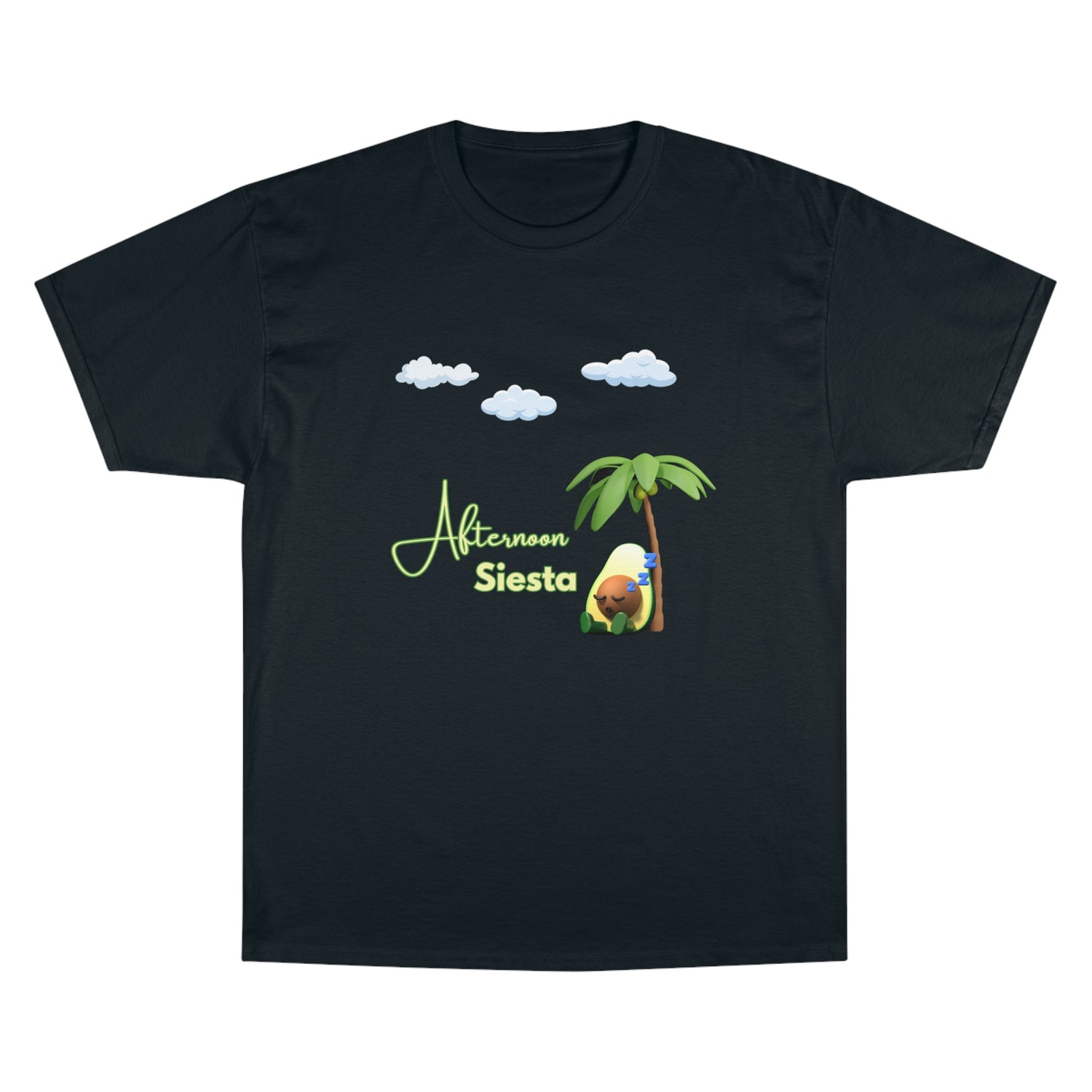 Sleeping Avocado "Afternoon Siesta" Champion Men's T-Shirt